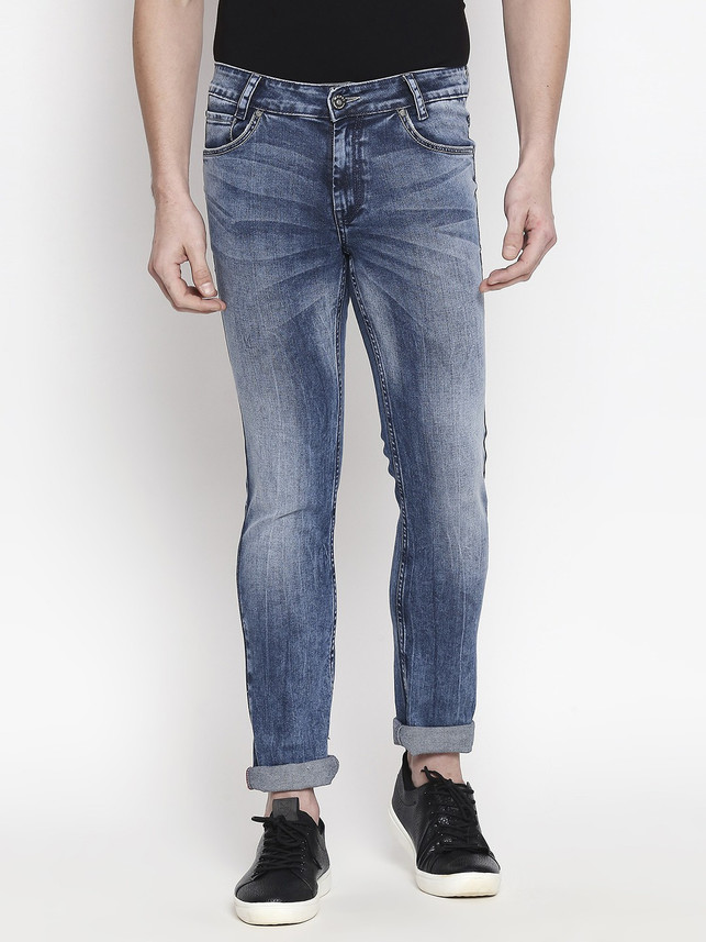 MUFTI Slim Men Blue Jeans - Buy MUFTI 