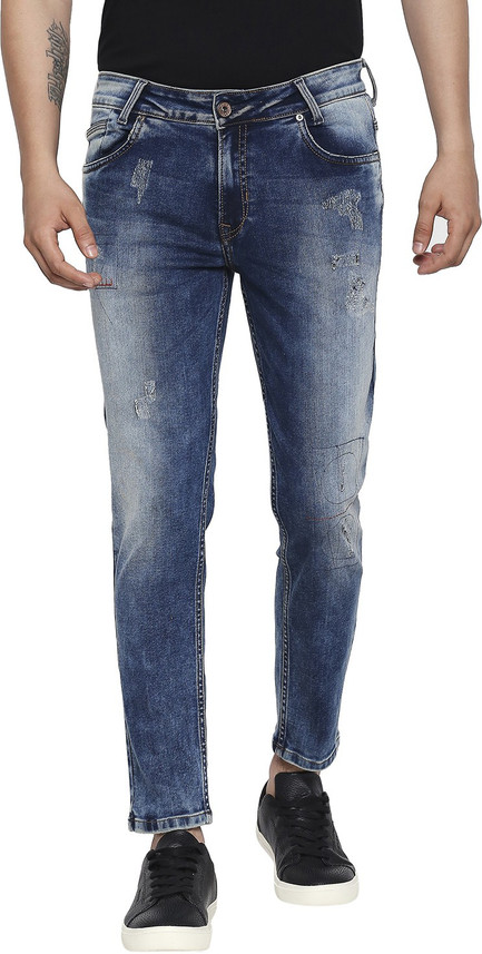 MUFTI Men Dark Blue Jeans - Buy MUFTI 