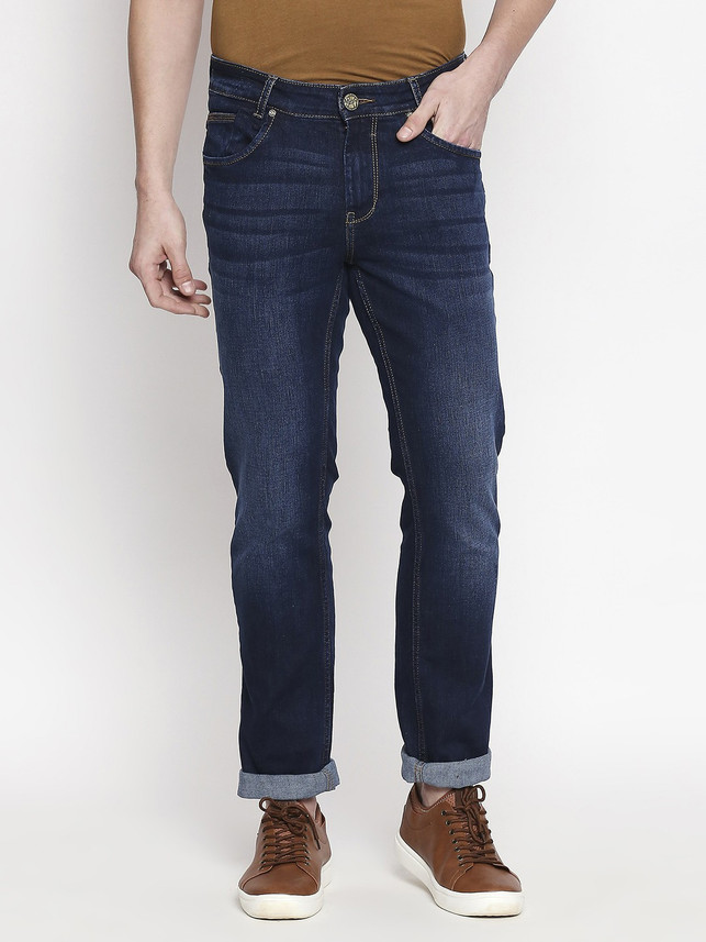 MUFTI Slim Men Dark Blue Jeans - Buy 