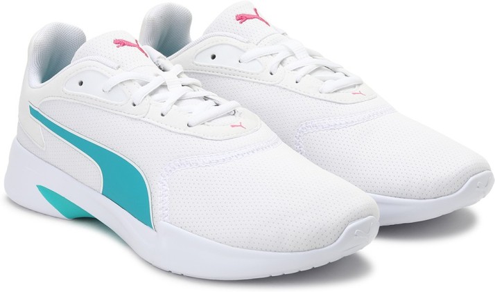 puma white sports shoes flipkart