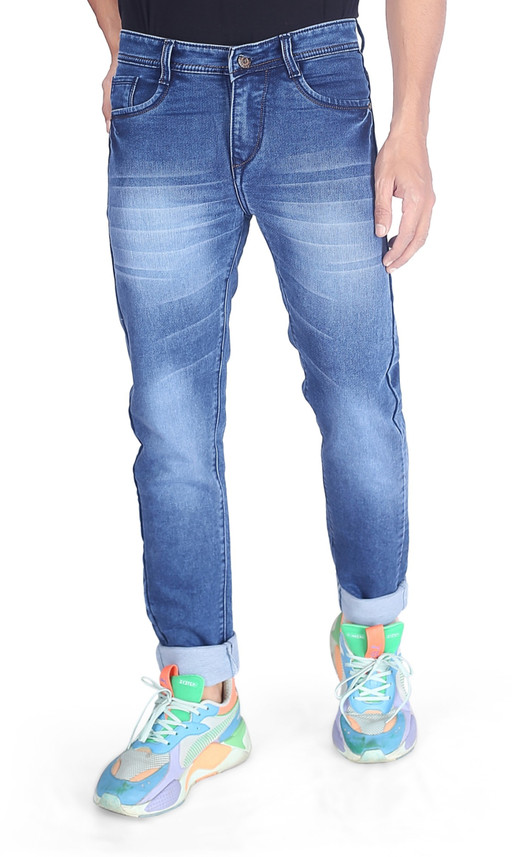 Gogly Pavilion Slim Men Blue Jeans 
