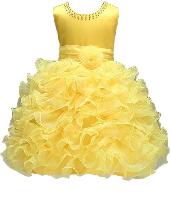 baby yellow wedding dress