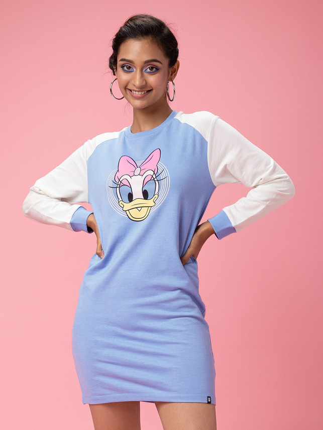 Women T Shirt Multicolor Dress 