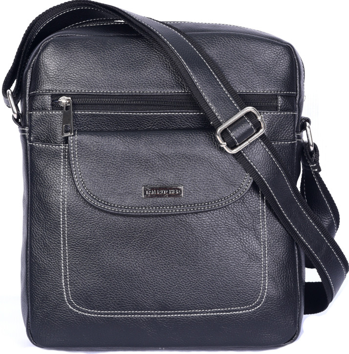 leatherette sling bag