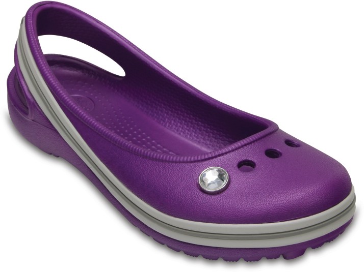 purple crocs for girls