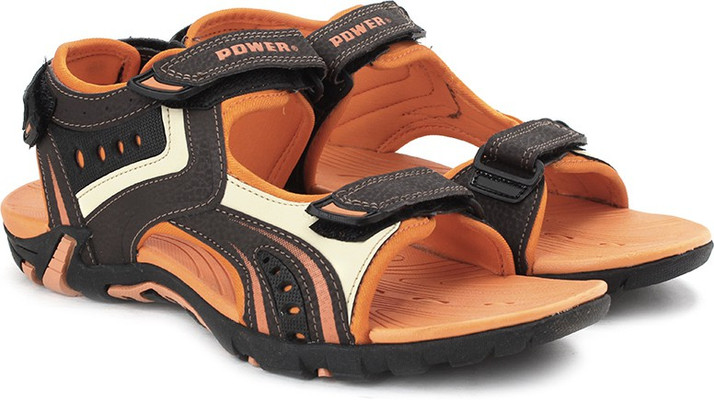 boys orange sandals