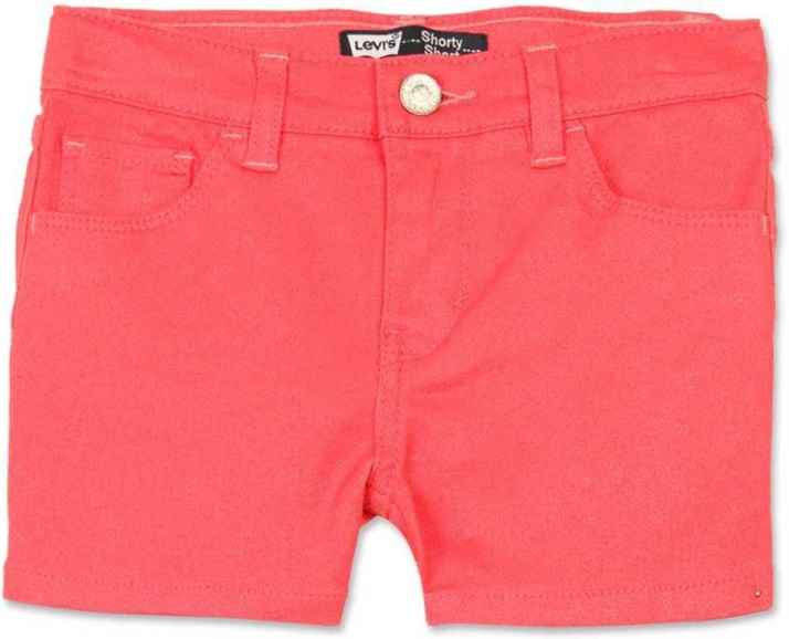 orange levi shorts