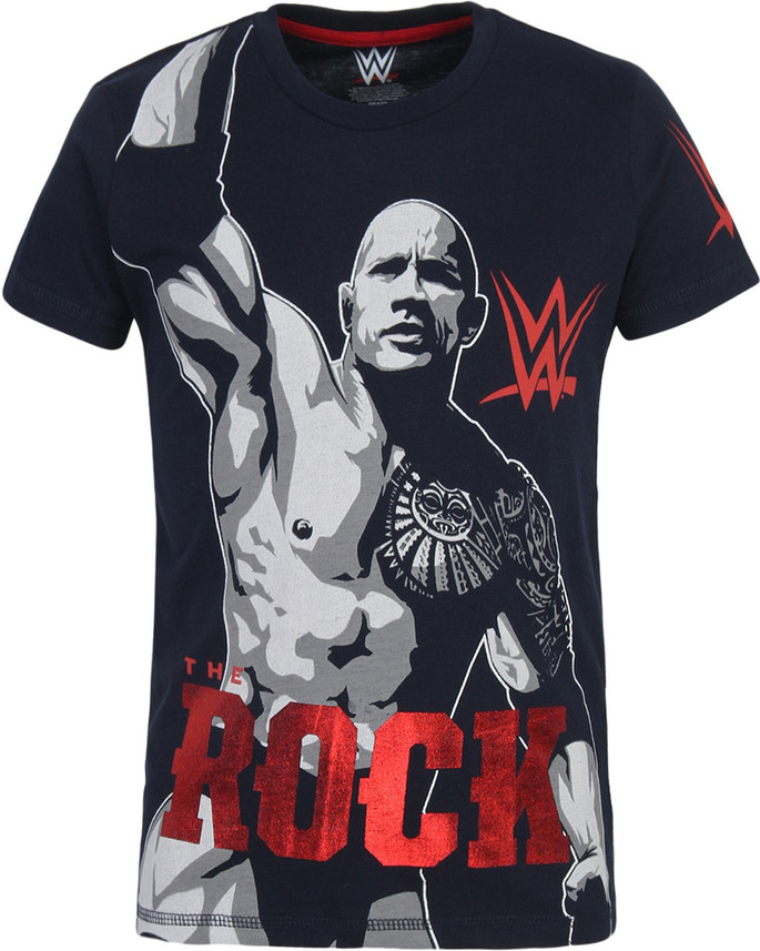 WWE Boys Printed Cotton Blend T Shirt 