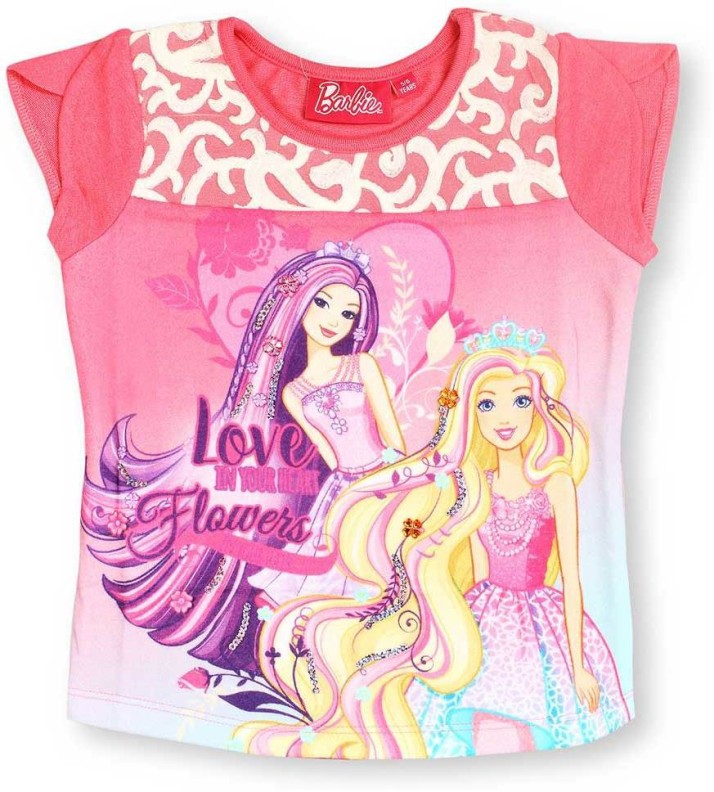 toddler girl barbie shirt