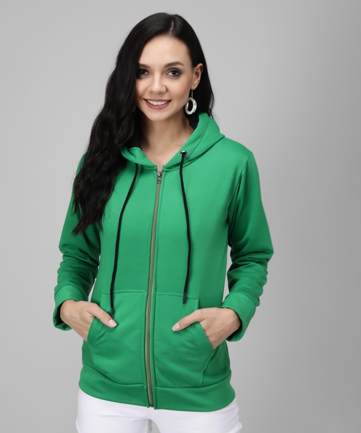 full sleeve solid women's sweatshirt