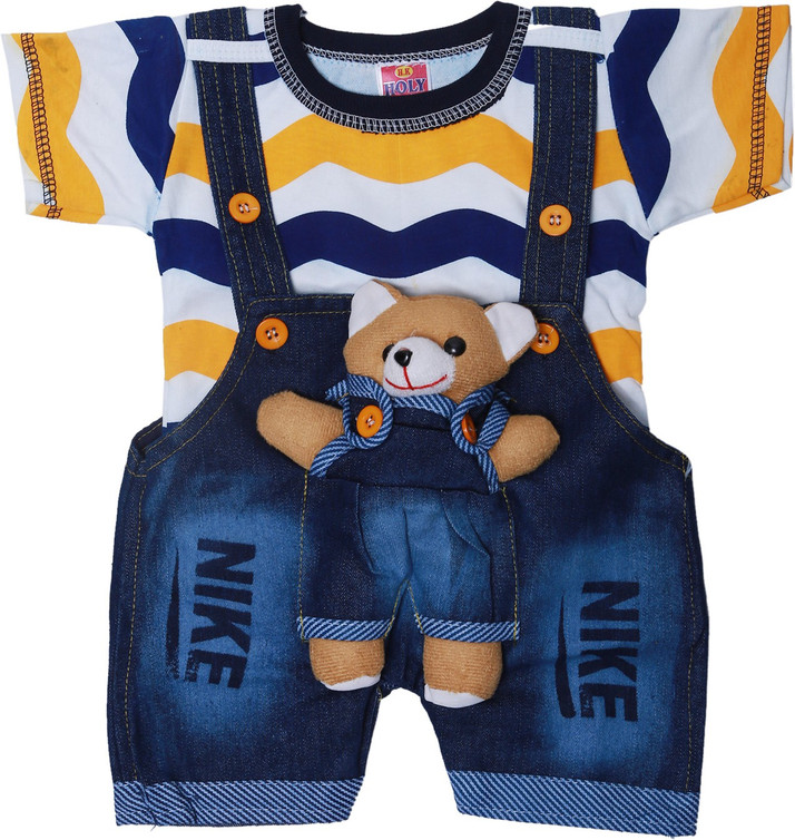 Baby Boys \u0026 Baby Girls Printed Denim 