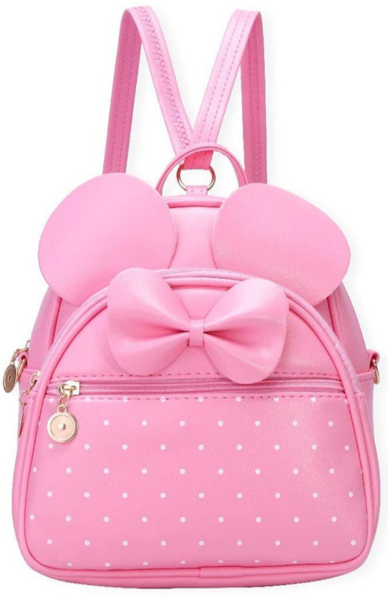 Charu Baby pink women bagpack 3 L 