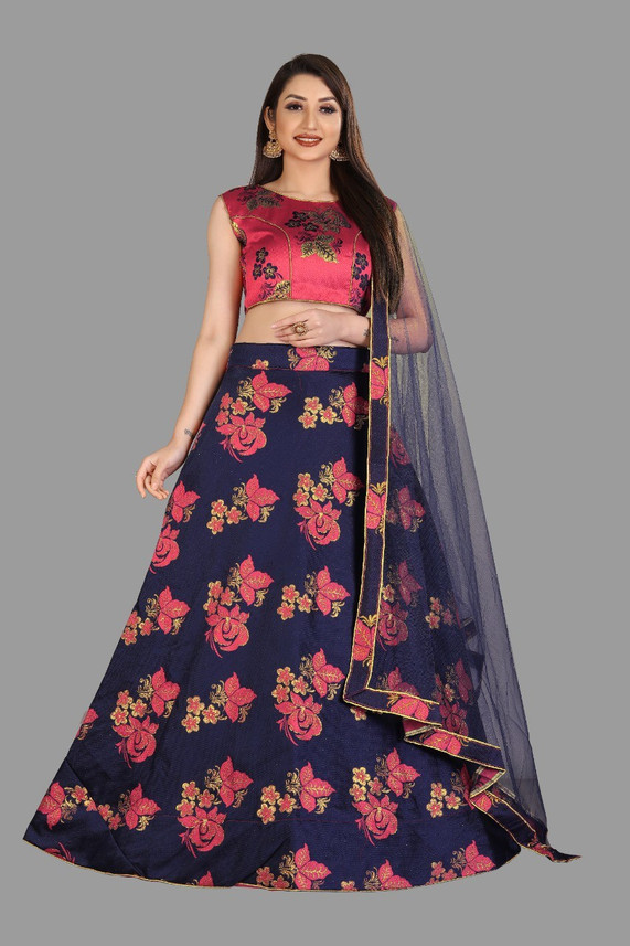 Printed lehenga flipkart Clearance