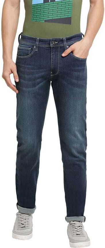 Pepe Jeans Slim Men Blue Jeans - Buy 