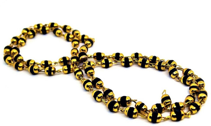Black Tulsi Beads 
