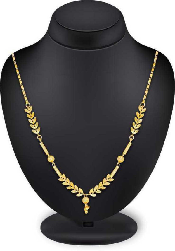 LEAWALL Leaf Design Gold Plated 