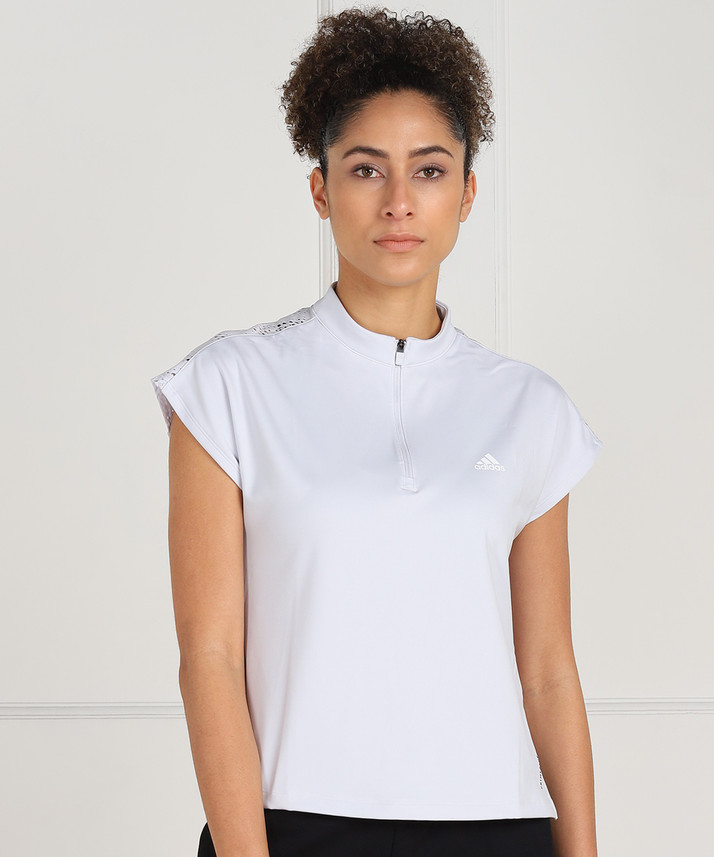 adidas high neck top womens