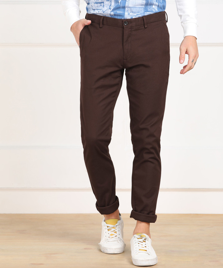 Blackberrys Slim Fit Men Maroon 