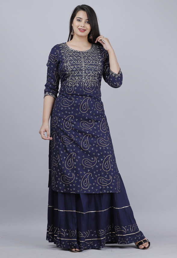 cotton anarkali salwar suit