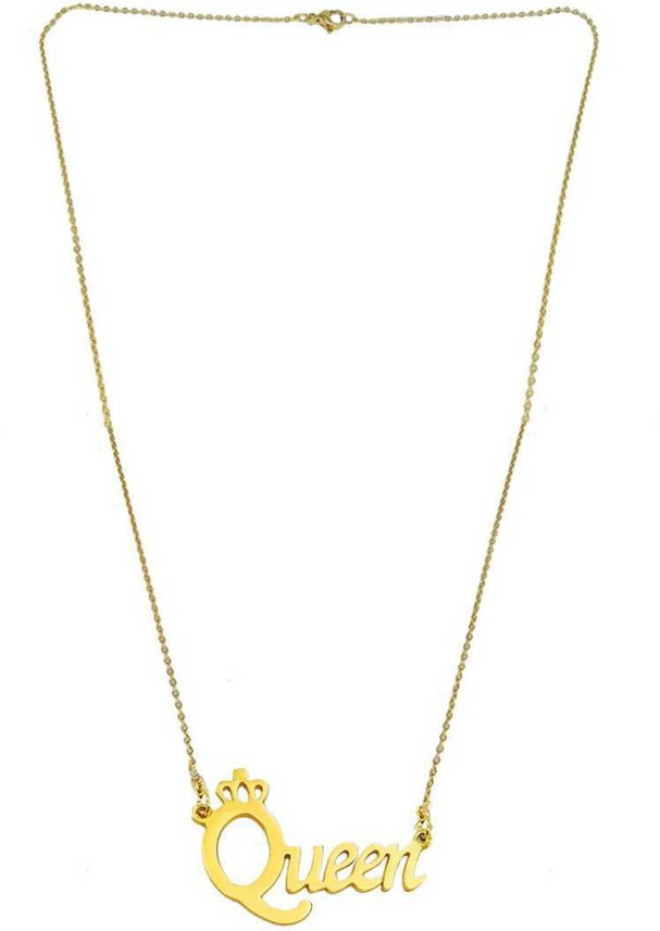 Sherly fashion Queen locket Gold-plated 