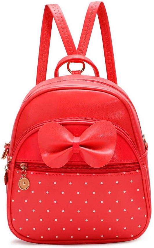 cute red backpacks