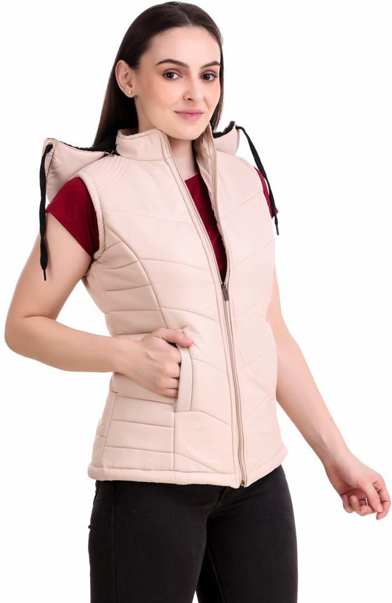 half sleeve winter jacket