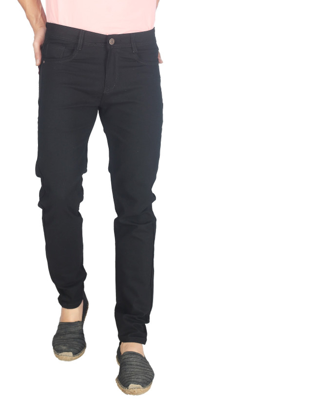 Gogly Pavilion Slim Men Black Jeans 
