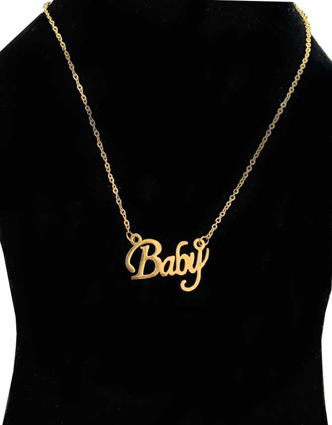 Silvoswan Baby Pendant For Girl And Women Baby Name Pendant For Girl Gold Plated Stainless Steel Pendant Price In India Buy Silvoswan Baby Pendant For Girl And Women Baby Name Pendant For