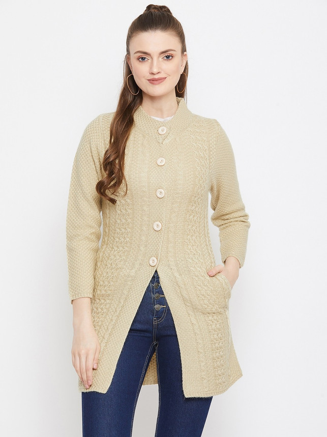ZIGO Self Design Casual Women White 