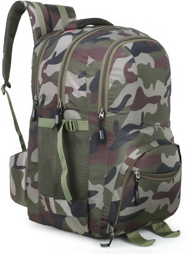 army colour backpack