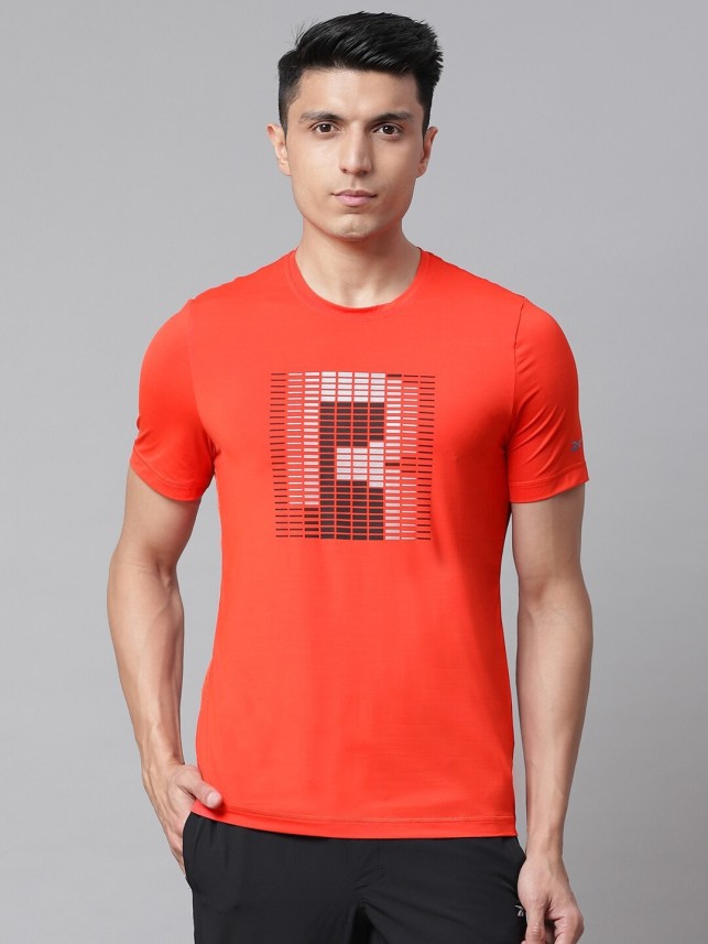 reebok red t shirt