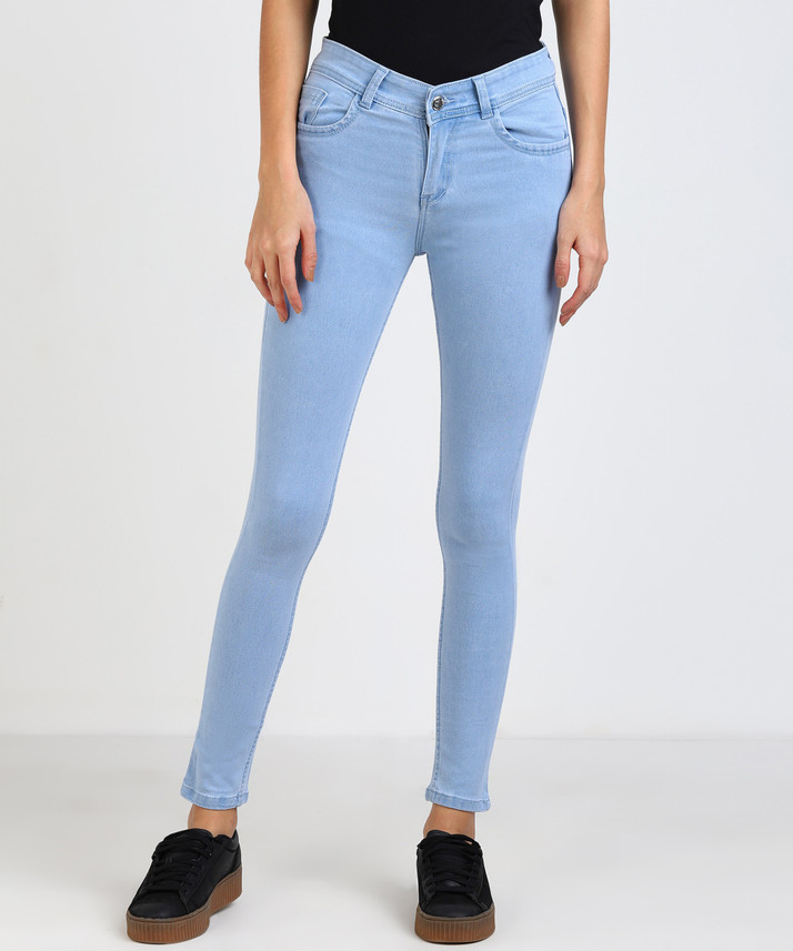 Adicap Slim Women Blue Jeans - Buy 