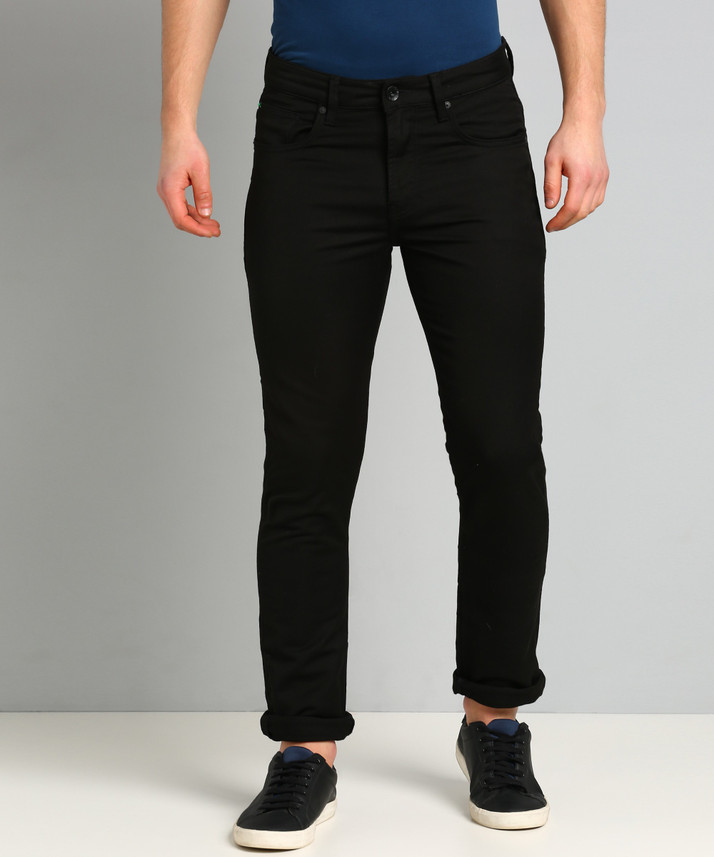 United Colors of Benetton Skinny Men Black Jeans - Buy United Colors of Benetton  Skinny Men Black Jeans Online at Best Prices in India | Flipkart.com
