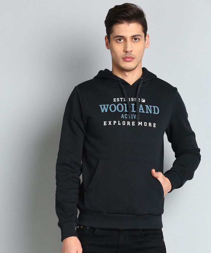 Sleeve Printed Men Sweatshirt 