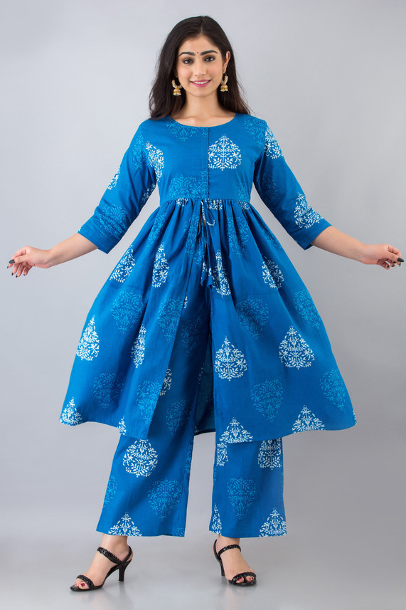 LSZ Women Kurta and Palazzo Set - Buy 