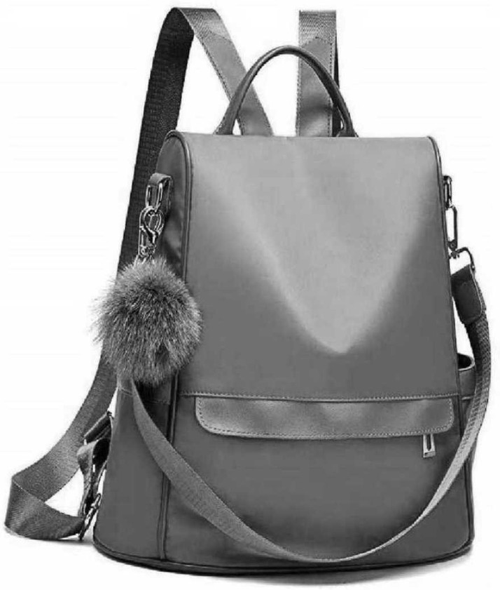 grey color bag