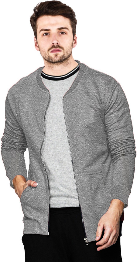 Leotude Full Sleeve Solid Men Jacket 