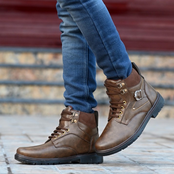 mens boots flipkart