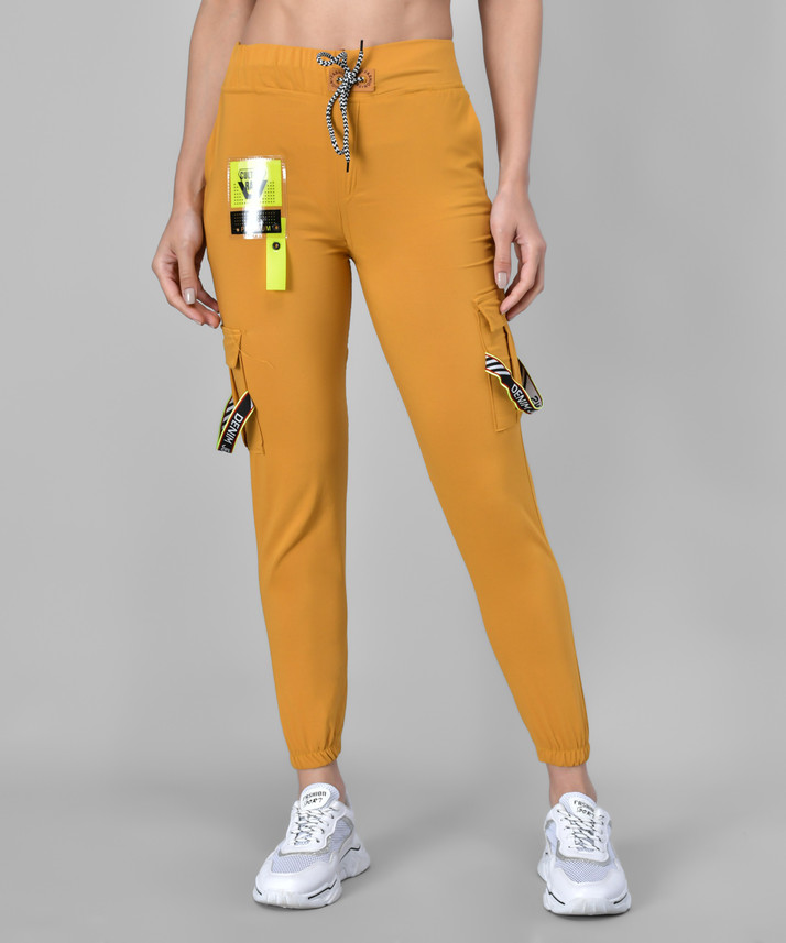 Stretchable track pants womens