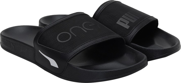 puma one8 slides black