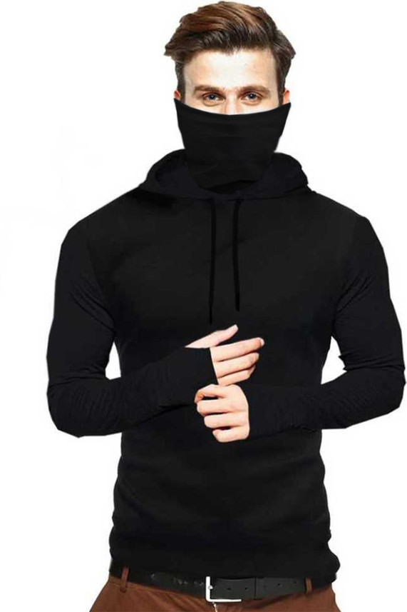 hooded neck shirt