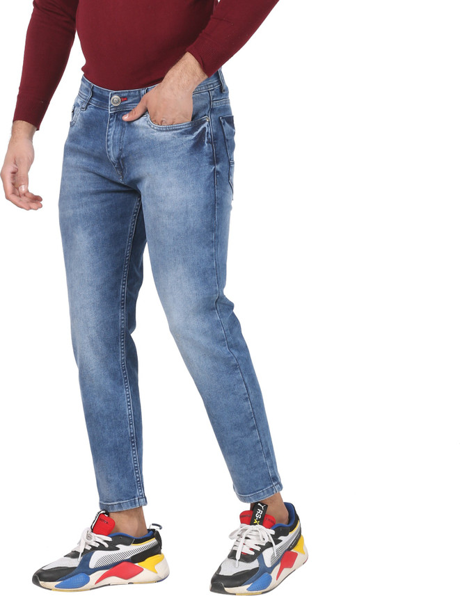 apple jns Slim Men Light Blue Jeans 