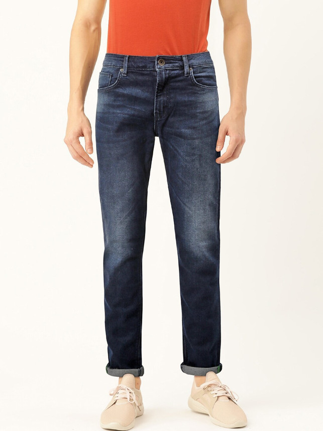 Benetton Skinny Men Blue Jeans 
