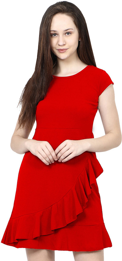 midi dress online flipkart