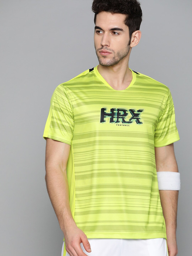 HRX by Hrithik Roshan Striped Men Round 