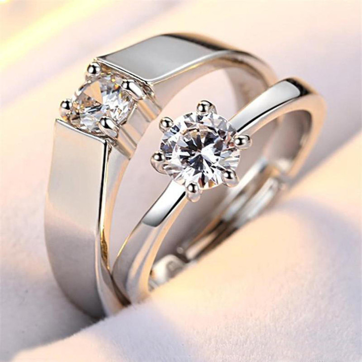 Valentine Day Gifts Couple Rings 