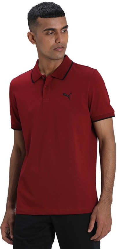 maroon puma shirt