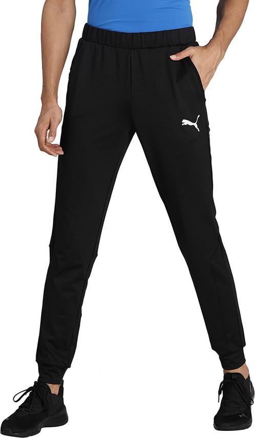 PUMA RTG Knit Pants Solid Men Black 