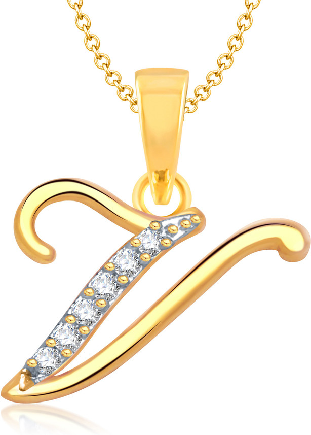 American Diamond studded Pendant Locket 