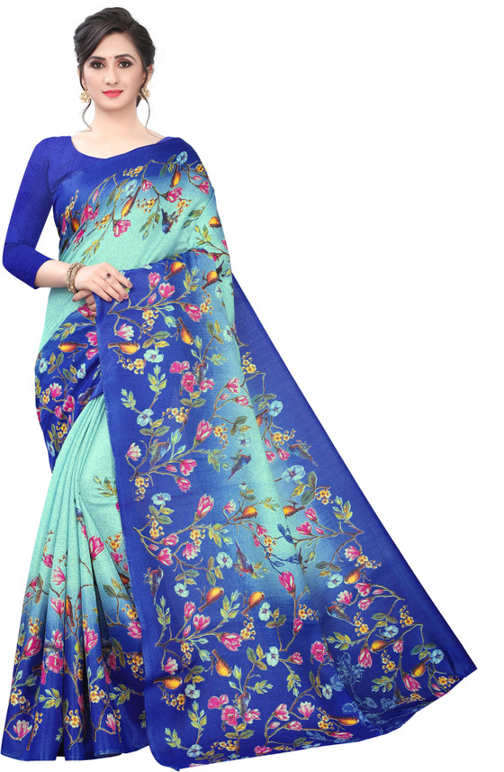 Victoria Printed Daily Wear Pure Silk 